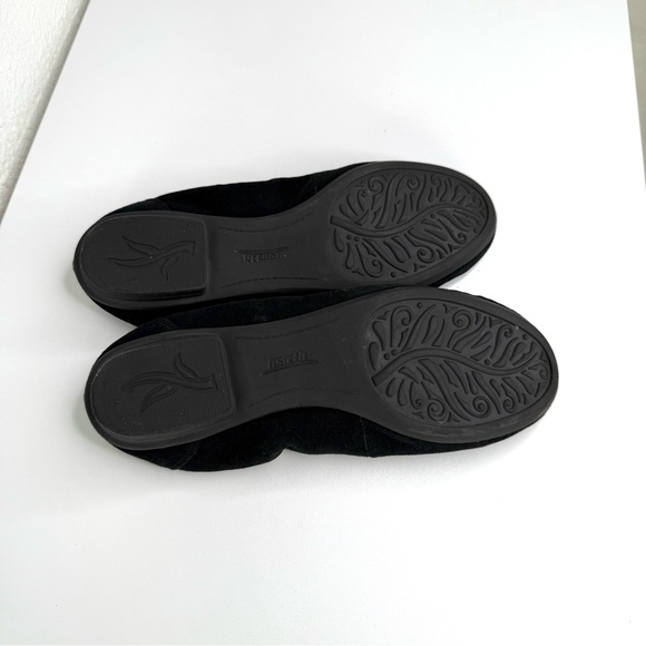 Earth Breeze Women’s Slip on Black Suede Ballet Flats SZ 7B - Picture 8 of 12